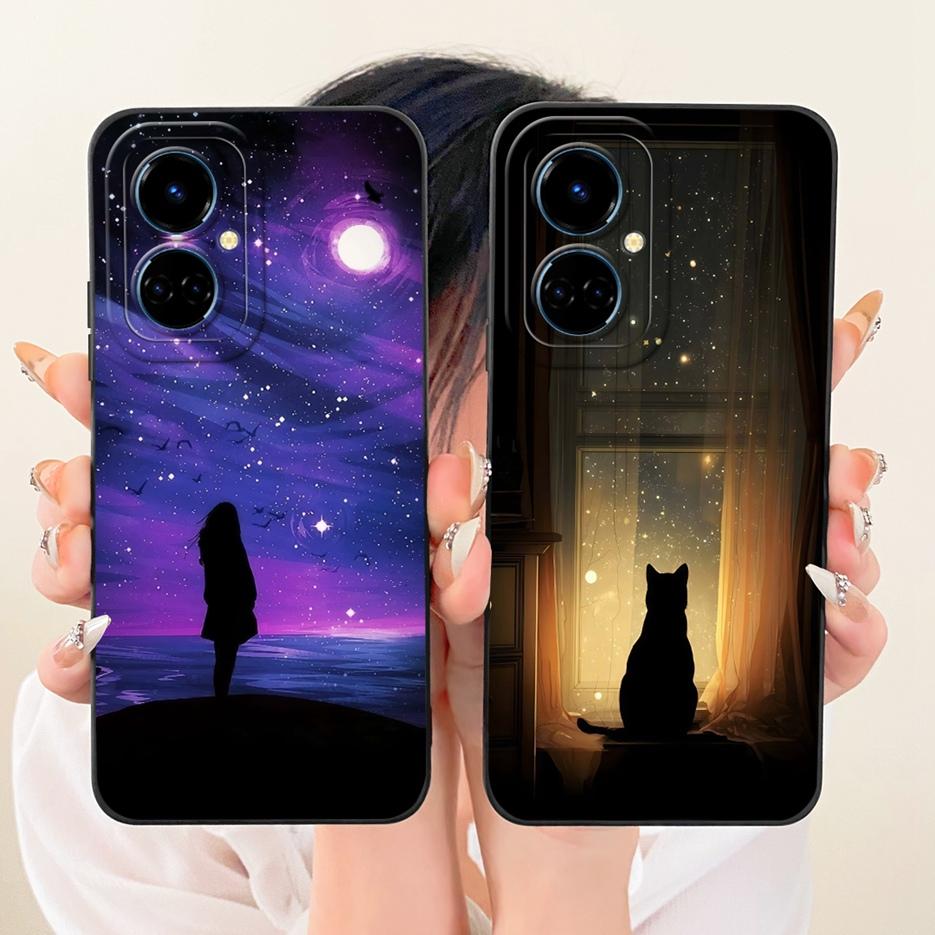 For Tecno Camon 19 Pro 5G Case CI7n Cute Rabbit Cartoon Cover Shockproof Phone Case For Tecno Camon 19 Neo Camon19 Pro Soft Bags
