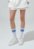 BLUDOT Blue 3-Stripe Socks_Wh