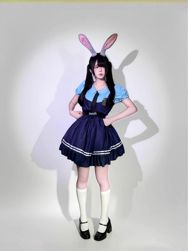 Zootopia Judy Králík Cosplay Kostým Plná Sada