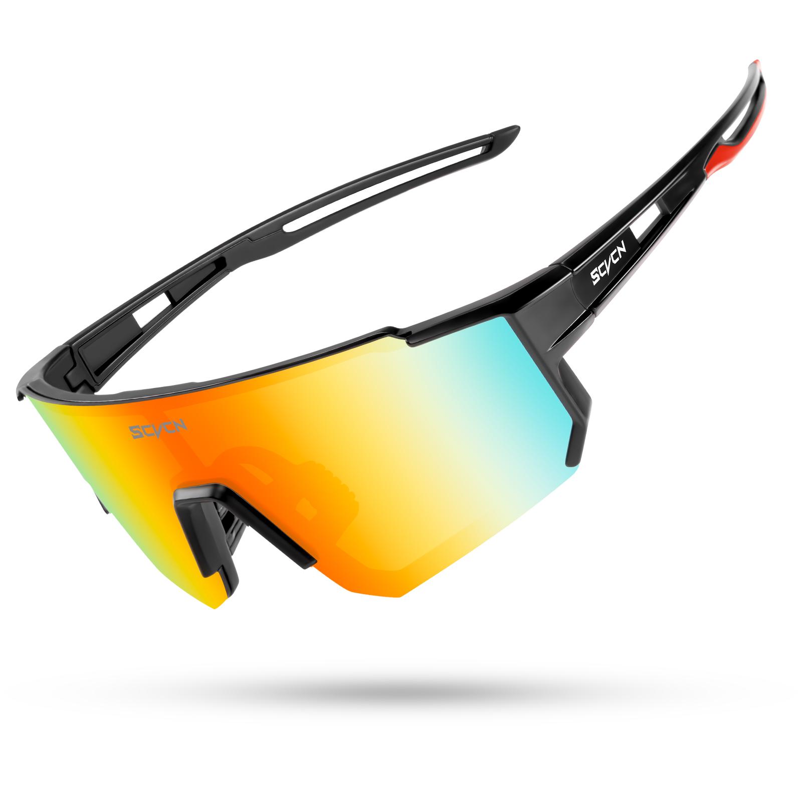 

SCVCN Fashion Street Sunglasses for Men Sport Y2K Cycling Glasses MTB Bike Bicycle Camping Golf UV400 Glasses Women Baseball