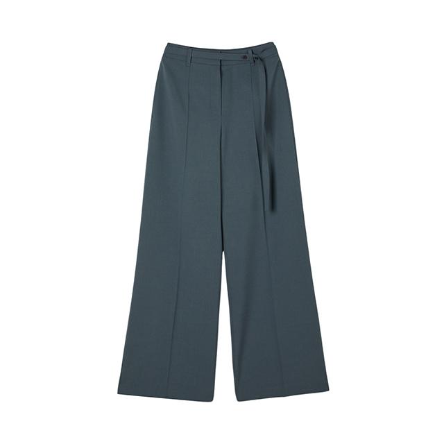 LAP Wrap Skirt Layered Belted Pants Aq3Wp866