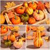 Faux Decoration Lifelike DIY Craft Simulation Props Halloween Artificial Pumpkin Fake Vegetable