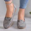 Women Loafers Large Size New Fashion Breathable Slip On Flats Retro Sewing Comfortable Soft Casual Shoes Zapatos De Mujer