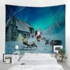 Arazzo Decorativo Fiocco di Neve Natalizio Arazzo Sfondo Atmosfera Natalizia Arazzo Sfondo Casa Natalizio