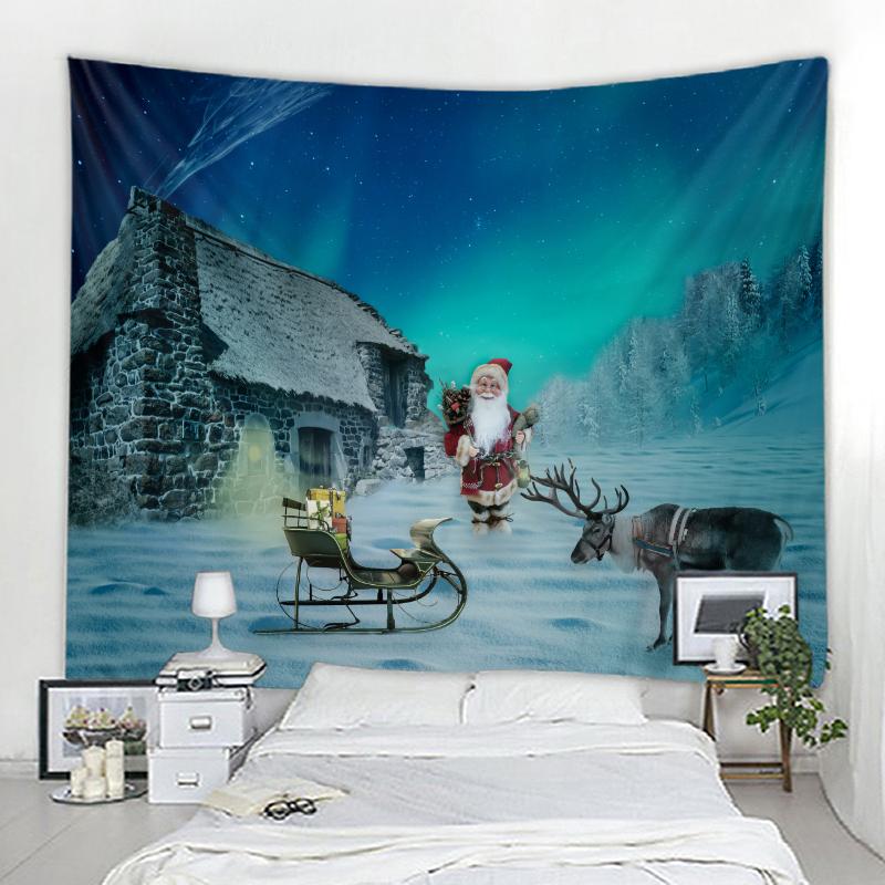 Arazzo Decorativo Fiocco di Neve Natalizio Arazzo Sfondo Atmosfera Natalizia Arazzo Sfondo Casa Natalizio