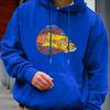 SPITFIRS Since 1987 BURN TO RIDE Graphic Print Hoodies Men Women Streetwear Hip Hop Fashion Harajuku Y2K Sweatshirts Sportwear Oversized Pullover