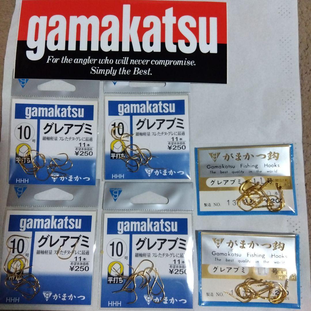 Used Gamakatsu Gray needle new, unused item. Gamakatsu sticker