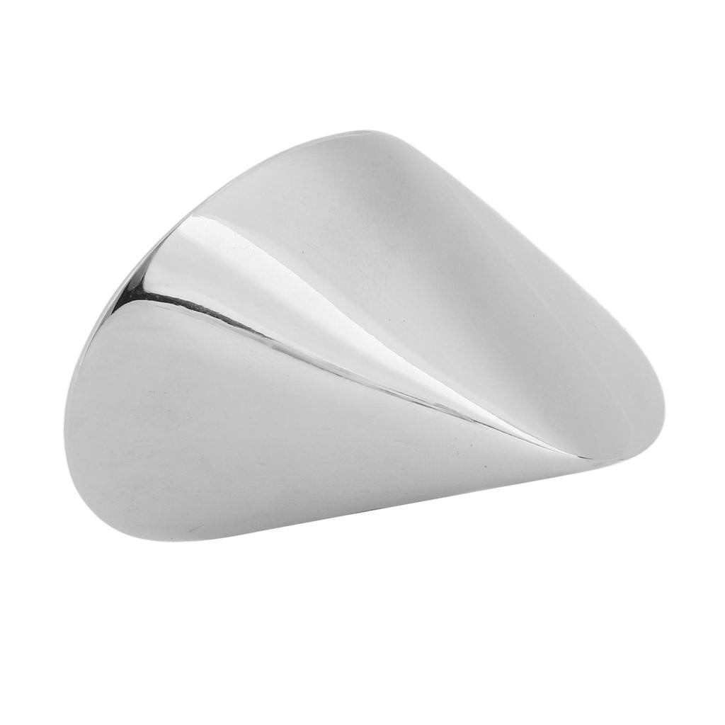 Gesundheit Edelstahlkugel Geometrisch Gebogene Handübungsball Metallischer Look Stressabbau