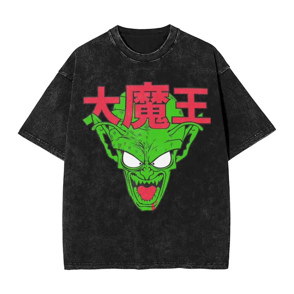 Hot Anime Dragon Ball Kame Sennin Master Graphic Print T-Shirt Men Women Streetwear Harajuku Fashion Vintage Washed Cotton Summer New Tee Oversize Top