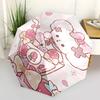 1pc Kawaii Strawberry Parfait Umbrella - Automatic Opening & Closing with Cute Bow Design - Perfect for Fans, Travelers, Everyday Use - Ideal Gift for
