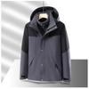 Veste d'extérieur pour couple, deux pièces détachables, automne et hiver, veste trois-en-un coupe-vent et imperméable