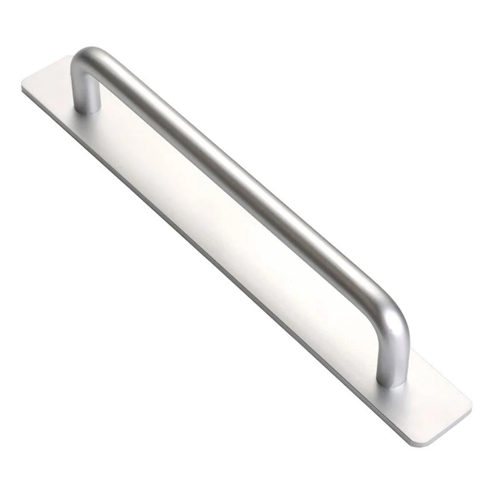 Fashion Aluminium Alloy Door Handle Self-Adhesive Hardware Door Knob Punch-free Multifunctional Door Handlebar Cabinet
