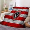 Sheffield Team Crest Flannel Blanket, Soft Polyester, Modern Design, All-Season for Camping, Travel, Gifts for holidays or birthdays