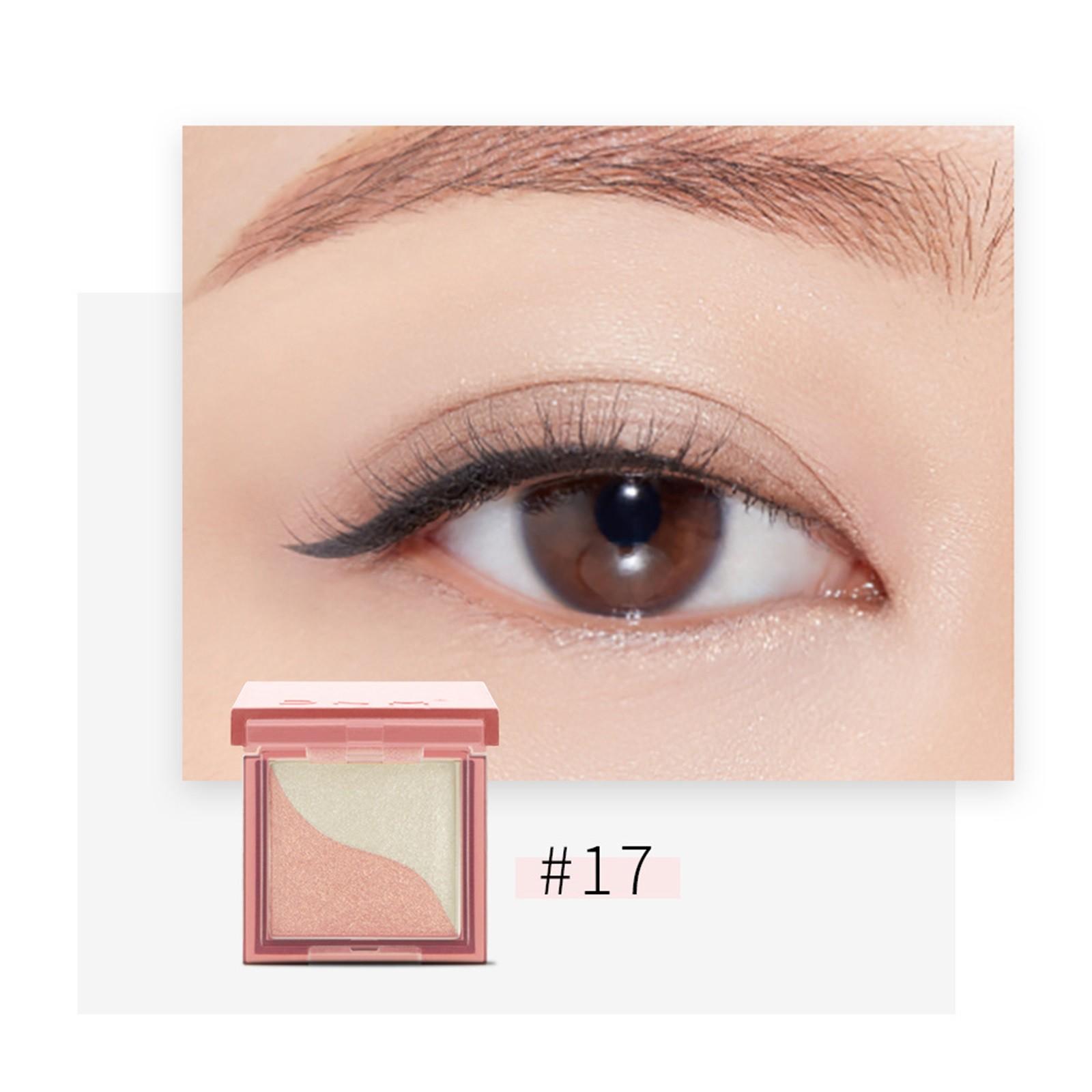 Pearlescent Eyeshadow Two-tone Eyeshadow And Long Last