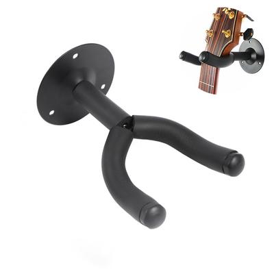 Wall Mount Guitar Hanger Hook Holder Aluminum Alloy Soft Sponge Coat for Guitar / Bass / Violin