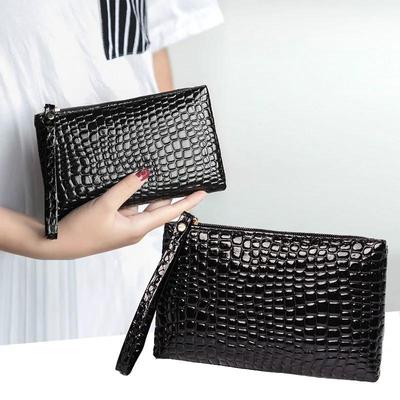 1PC Women PU Clutch Long Casual Wallet Leather Coin Purse Female Bag Hand Bags Zipper Phone Pocket Credit Card Holder
