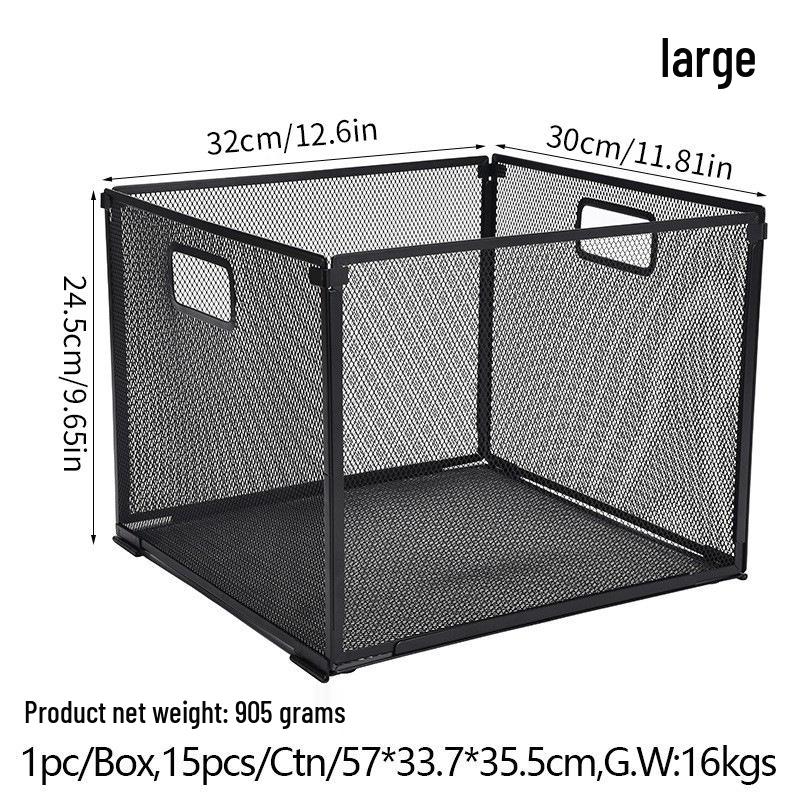 Metal Folding Multifunctional File & Magazine Organizer