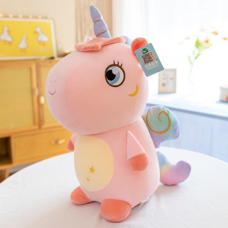 Cute Unicorn Plush Toy With Four-way Elasticity Ideal Gift For Girls Characters)