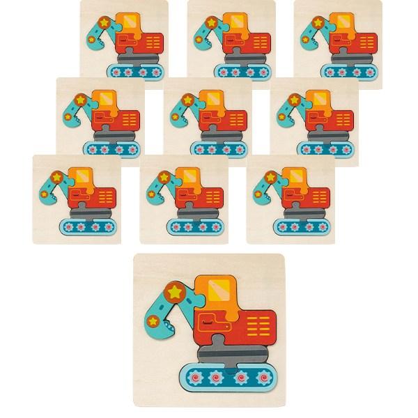 

Folk painting shops D0117, 10 pieces, 5 pieces, Korea Best Toddler Puzzle