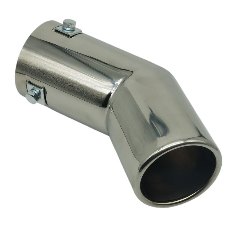 Muffler Tips For VW Golf 4 Bora Jetta Car Exhaust Tail Pipe Dual Pipes Stainless Steel Exhaust Tailpipes