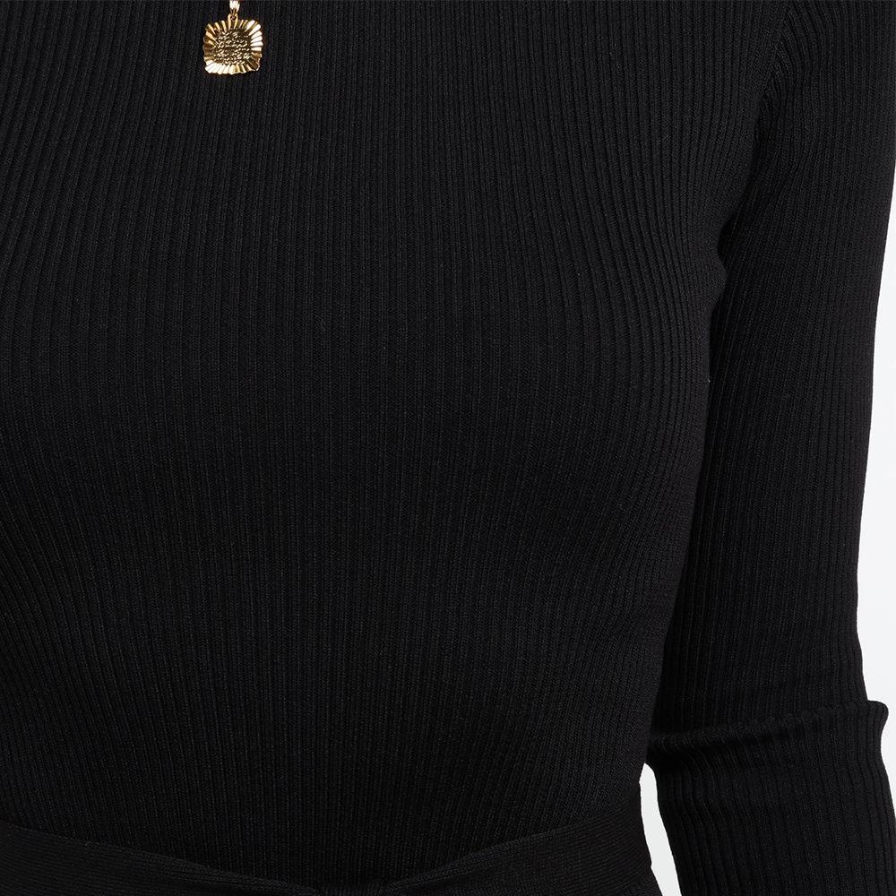 Women's Dress Autumn and Winter Fashion Slim Straps Long-sleeved Dress