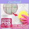 Ouhoe Powerful Cleaning Paste In Pink Bucket For Effortless Grease And Dirt Removal In Kitchen And Home