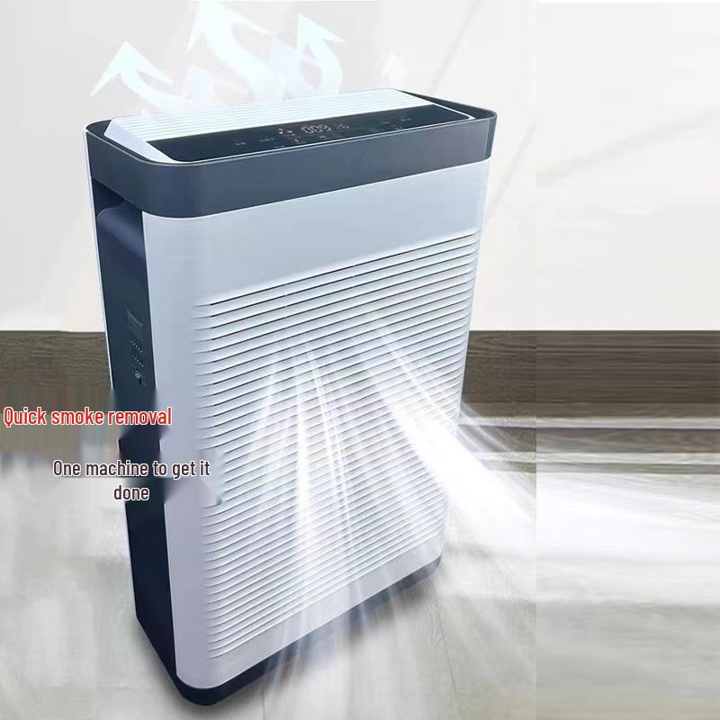 Smart Air Purifier with Negative Ions, Formaldehyde and Smoke Removal, Activated Carbon for Pet-Friendly Homes.