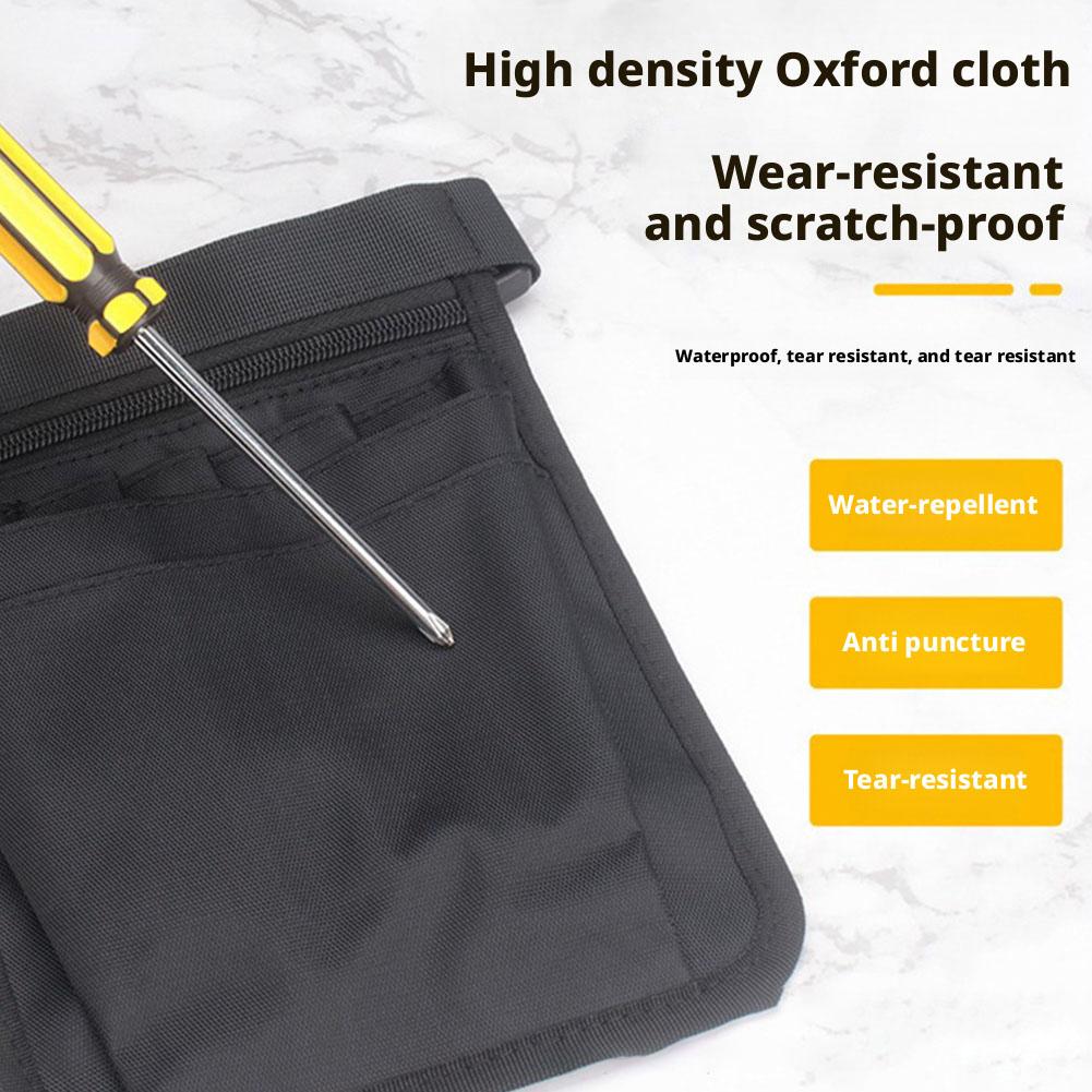 Multi-Pocket Tool Organizer Fanny Pack for Nurses & Hair Stylists, Heavy-Duty Utility Belt Bag for Technicians and Workers