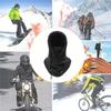 Windproof Plush Sherpa Hood Thickened Ski Mask Hat Fashion Face Cover Cap  Outdoor Sports