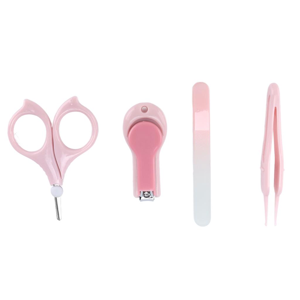 Zestaw Obcinaczek do Paznokci Kształt Kreskówkowy Stal Nierdzewna Dziecięcy Trymer do Paznokci z Pęsetą Pilnik do Paznokci Przechowywanie