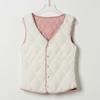Girlfriends' Wear Women's Fall and Winter Short Section of Padded Thickened Home Comfort Warm Vest Lining Undershirt Fashionable and Warm