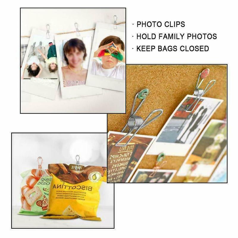 Stainless Steel Hook Clip Household Underwear Socks Drying Clips Clothes Quilt Windproof Clip Hanger