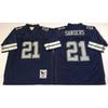 Maglia da Rugby Retro Dallas Cowboys 21 22 Hall Of Fame Edizione Limitata Abbigliamento Vintage per Fan Uomo Donna