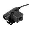 Military Cable Plug Adapter Walkie Talkie Microphone Headset Headphone Earphone