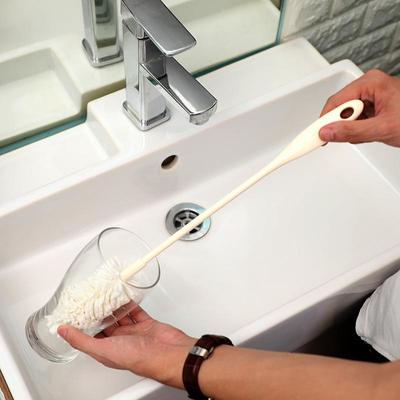 Japan KOMEKI Nano Sponge Bottle Brush - Extended Handle for Deep Cleaning Kettles