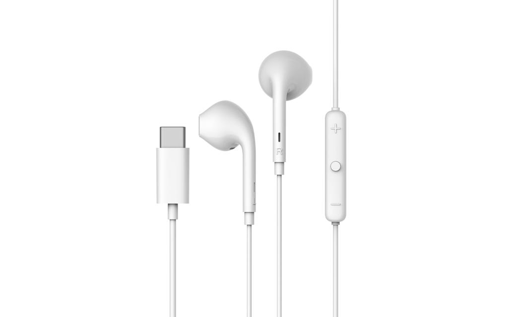 PHILIPS TAE1018 Wired Earphones with Frequency Warranty USB-C High-Resolution DAC, Smartphone/PC Compatible, 20-40,000Hz Range, 1-Year Manufacturer's