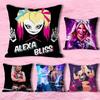 A-Alexa B-Bliss Wrestling Pillow Cases for Bedroom Living Room Sofa Home Decor Polyester Cushion Cover with Zipper