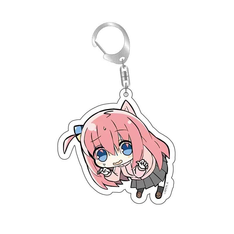 The Rock Bocchi Acrylic Keychain Double Sided Printed Keyring Bag Pendant Gifts