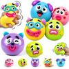 Nuevo Smushers Squishy, Juguete Squishy de Cara de Perro para Intercambio de Caras Curiosidades, Suave Moldeable Lindo Juguete de Apretar de Elevación Lenta Juguete Divertido para Adultos Regalos