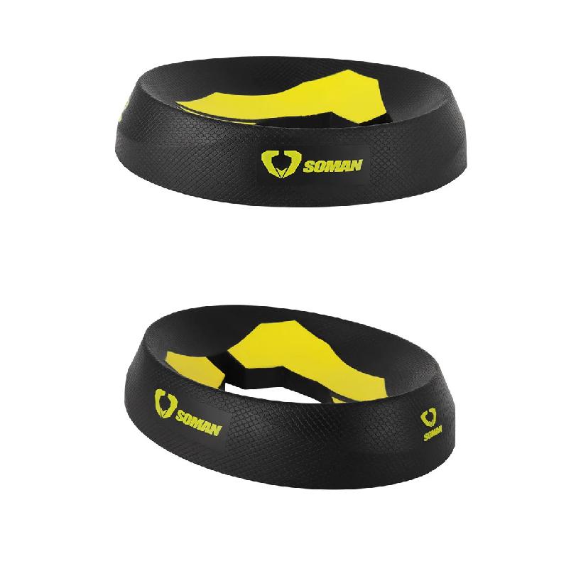 SOMAN Helmet Support Pad Portable Motorcycle Helmets Stand Donut Ring Scratch-resistant Anti-skid Anti-scratch