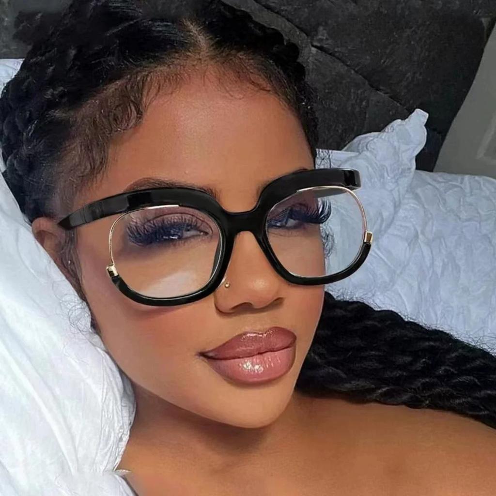 Trendy Round Glasses Women Men Transparent Eyewear Brand Designer Classic Clear Eyeglasses Fashion Optical Frame Oculos