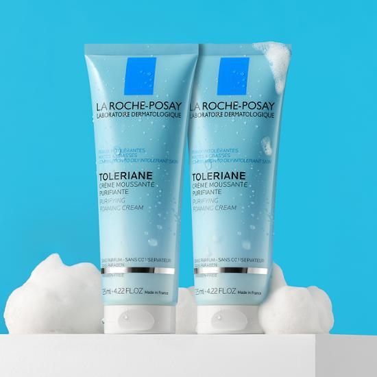 

La Roche-Posay Tolerien Пенящееся очищающее средство Double Special