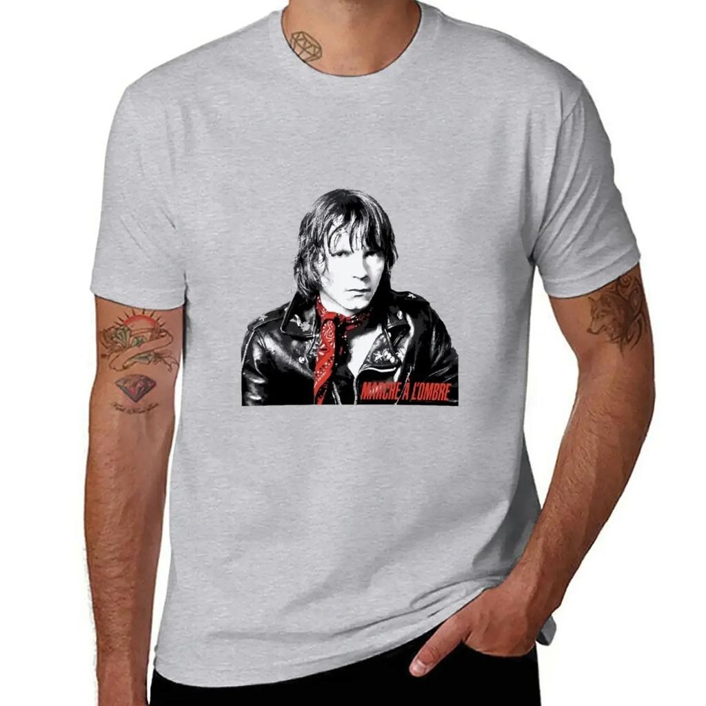 Renaud T-Shirt Blanks Tops Black T Shirts for Men