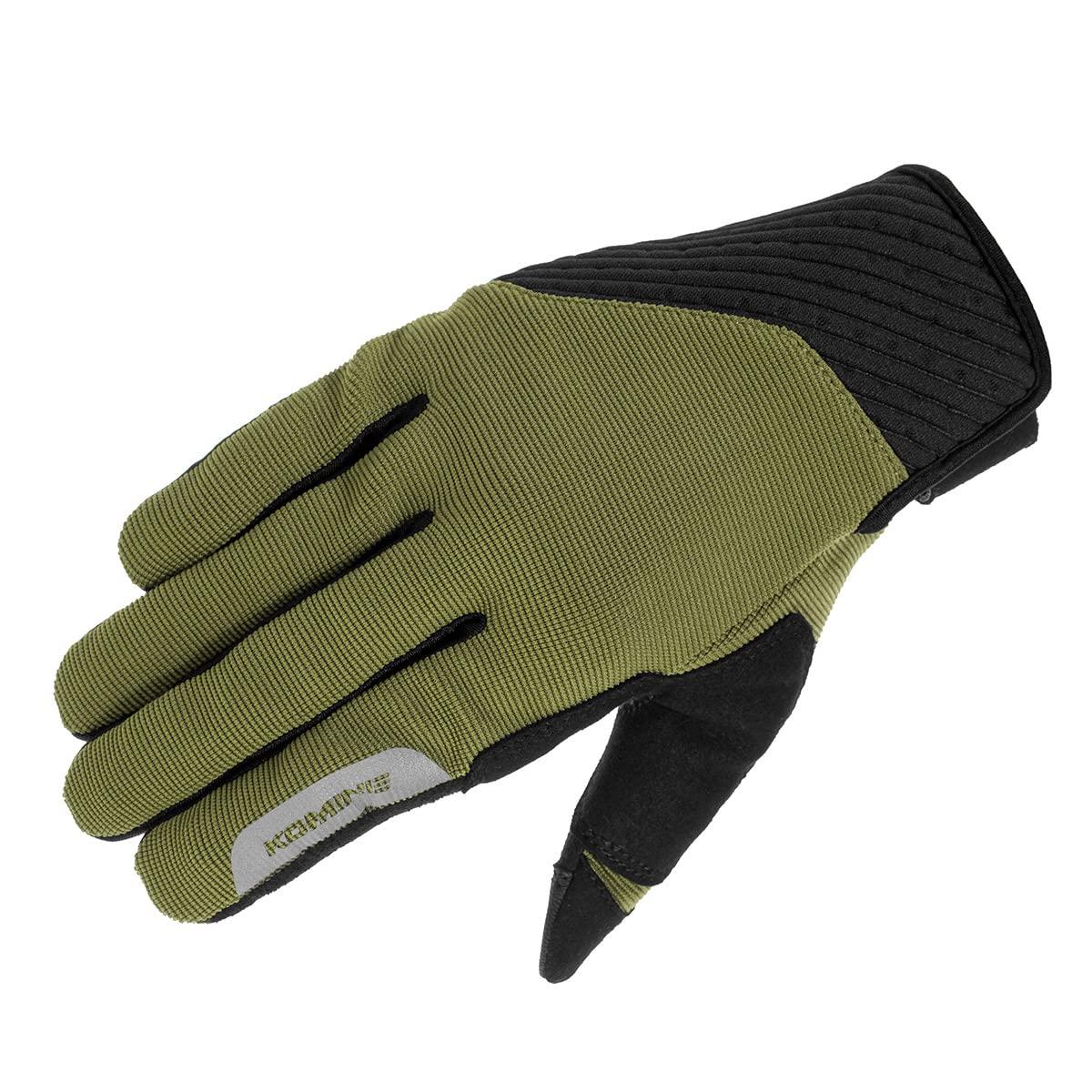 

Komine Stretch Mesh Gloves for Motorcycles Luce II Olive M GK-1853