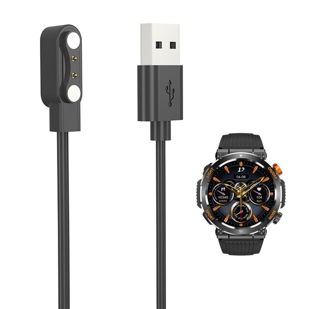 Ersatz-Ladekabel für COLMI V68-Uhr, USB-Ladekabel, Smartwatches, 24 Zoll/39 Zoll, Stromkabel