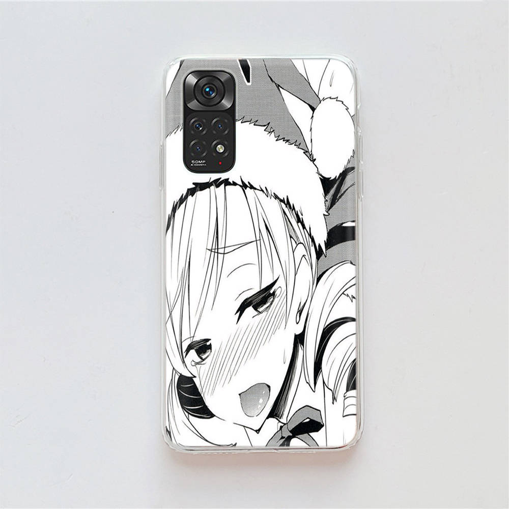 DT16 Girl Comics Case for Samsung A04 A14 A23 A34 A54 M23 M33 M52 M53 Realme 10 9 C30S C35 C55 VIVO Y02S Y21 Y33S Y51 X80 Pro Clear Cover