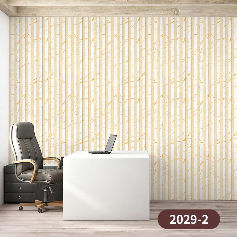 Self-Adhesive Imitation Wood Grain Wallpaper - Moisture-Proof Wall Decoration for Bedrooms