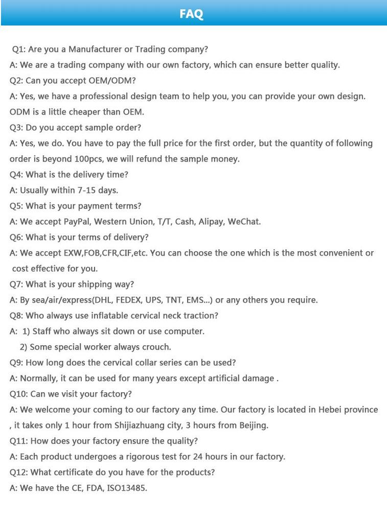 Medical Cervical Collar Neck Traction Device Inflatable Pinched Nerve Neck Stretcher Home Corrective Vertebral Tool Relief Neck