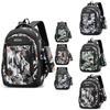 Oxford Fabric Student Backpack With Breathable Design For High School And College Use
