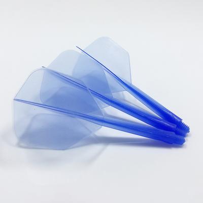 3Pcs Plastic Professional Dart Flights Anti-Drop Soft Screw In-One Dart Flight  for Indoor Outdoor Playing